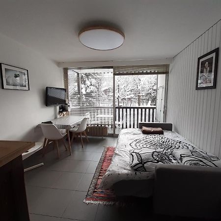 Studio Quartier Calme Centre Ville Vue Mont Blanc 霞慕尼 外观 照片