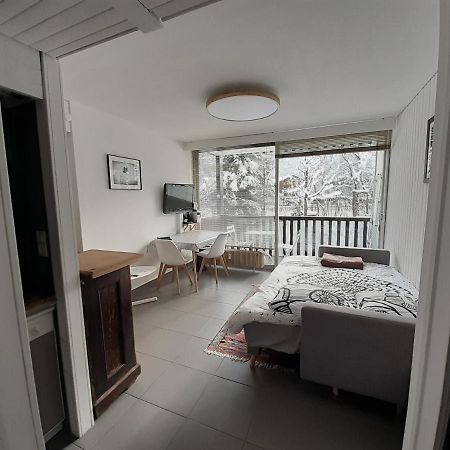 Studio Quartier Calme Centre Ville Vue Mont Blanc 霞慕尼 外观 照片