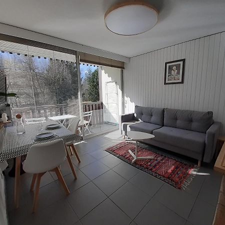 Studio Quartier Calme Centre Ville Vue Mont Blanc 霞慕尼 外观 照片