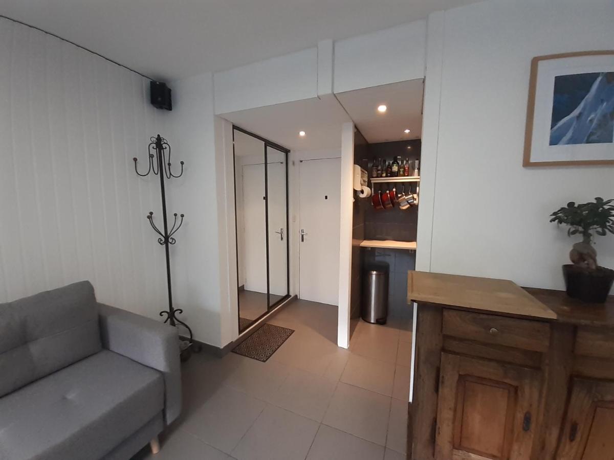 Studio Quartier Calme Centre Ville Vue Mont Blanc 霞慕尼 外观 照片