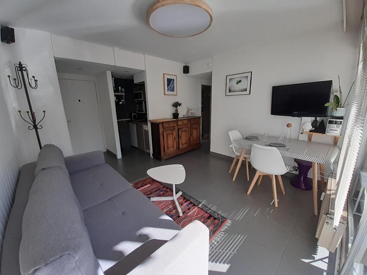 Studio Quartier Calme Centre Ville Vue Mont Blanc 霞慕尼 外观 照片